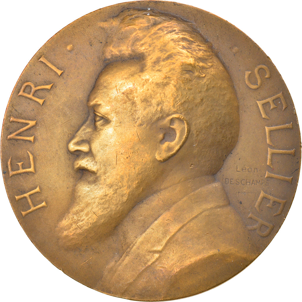 France, Medal, Henri Seillier, Rapporteur Général du Budget de la Seine