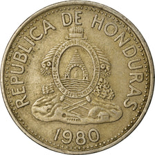 Coin, Honduras, 5 Centavos, 1980, EF(40-45), Copper-nickel, KM:72.2