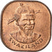 Monnaie, Swaziland, Sobhuza II, 2 Cents, 1975, British Royal Mint, TTB, Bronze