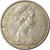 Coin, Fiji, Elizabeth II, 10 Cents, 1969, EF(40-45), Copper-nickel, KM:30