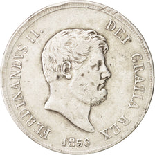 ITALIAN STATES, NAPLES, Ferdinando II, 120 Grana, 1856, , TTB,...
