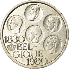 Coin, Belgium, 500 Francs, 500 Frank, 1980, Brussels, EF(40-45), Silver Clad