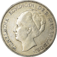 Coin, Netherlands, Wilhelmina I, Gulden, 1930, EF(40-45), Silver, KM:161.1