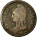 Moneta, Francia, Dupré, Decime, 1799, Metz, MB+, Bronzo, KM:644.2, Gadoury:187a