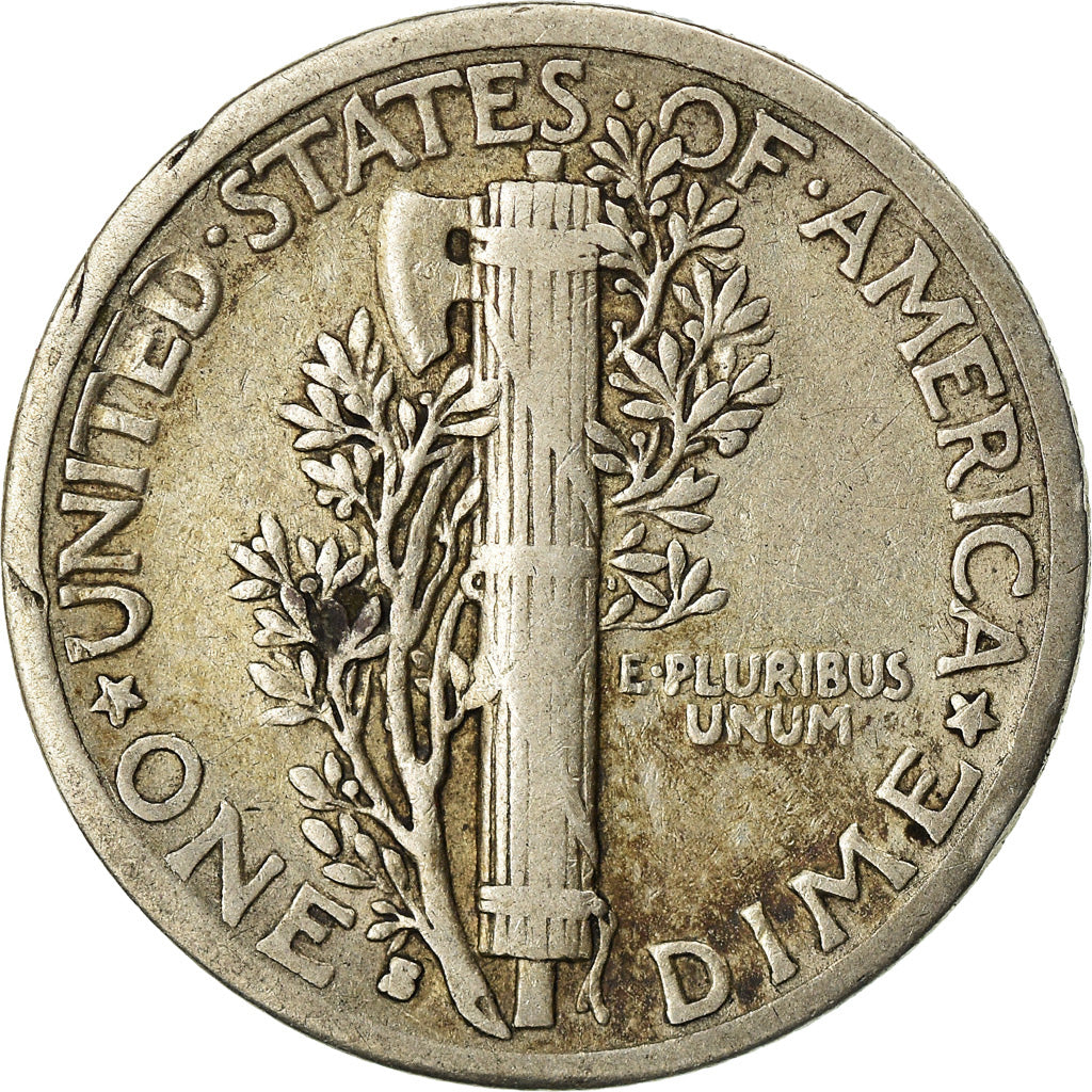 Coin, United States, Dime, 1935, San Francisco, VF(30-35), Silver