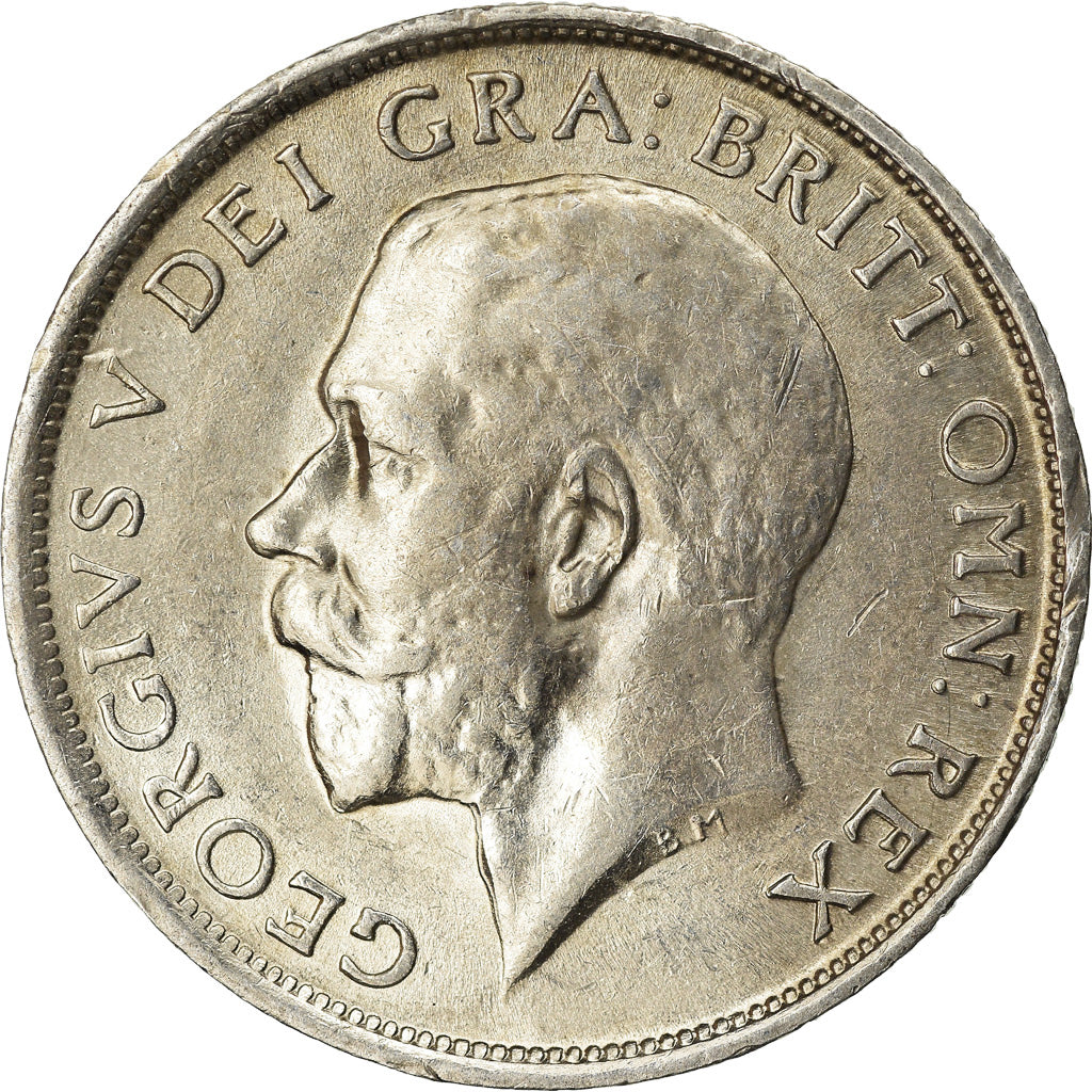 Coin, Great Britain, George V, Shilling, 1917, AU(55-58), Silver, KM:816