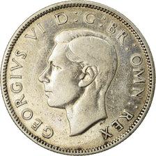 Coin, Great Britain, George VI, Florin, Two Shillings, 1937, EF(40-45), Silver
