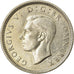 Coin, Great Britain, George VI, 6 Pence, 1945, AU(55-58), Silver, KM:852