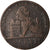 Moneta, Belgia, Leopold I, 5 Centimes, 1834, VF(20-25), Miedź, KM:5.1