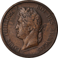 Coin, FRENCH COLONIES, Louis - Philippe, 10 Centimes, 1839, Paris, VF(30-35)
