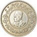 Coin, Morocco, Mohammed V, 500 Francs, 1956, Paris, AU(50-53), Silver, KM:54