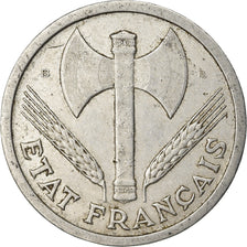 Monnaie, France, Bazor, 2 Francs, 1944, Beaumont - Le Roger, TTB, Aluminium