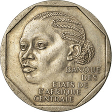 Coin, Gabon, 500 Francs, 1985, Paris, EF(40-45), Copper-nickel, KM:14