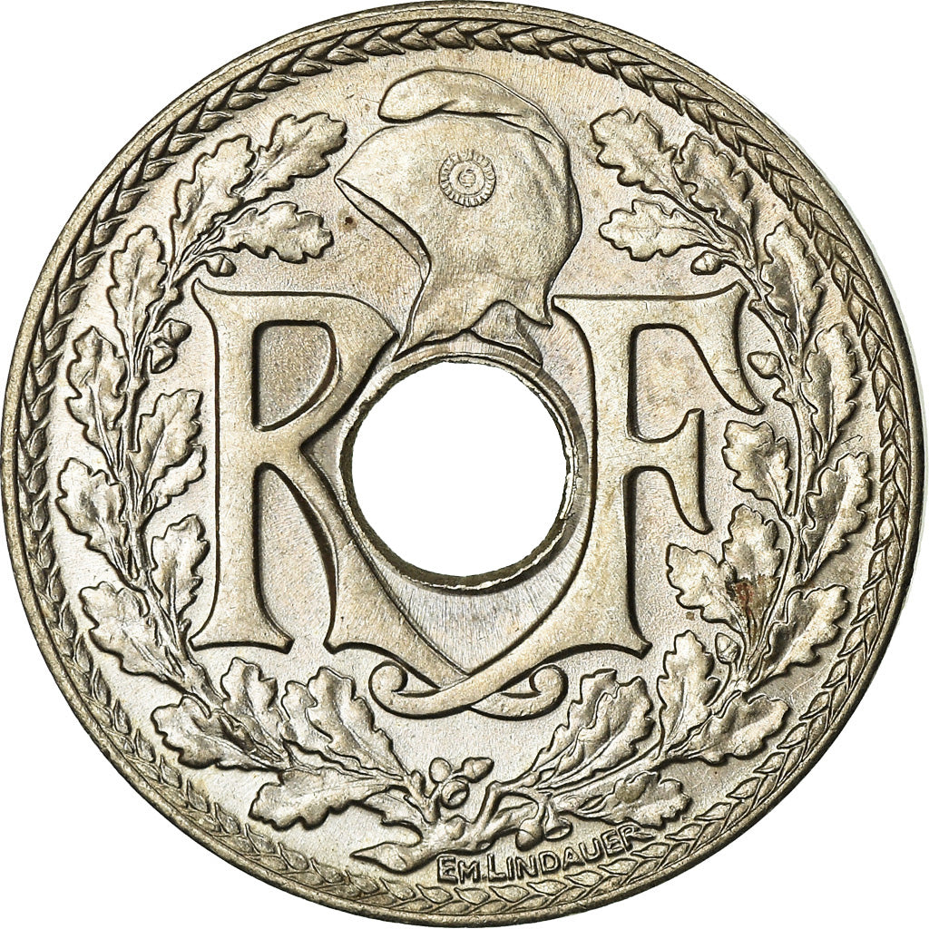 Coin, France, Lindauer, 10 Centimes, 1939, Paris, MS(63), Nickel-Bronze
