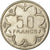 Moeda, Estados da África Central, 50 Francs, 1984, Paris, EF(40-45), Níquel