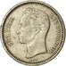 Moneda, Venezuela, 50 Centimos, 1965, BC+, Níquel, KM:41