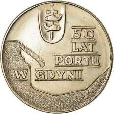 Münze, Polen, 50th Anniversary - Gdynia Seaport, 10 Zlotych, 1972, Warsaw, SS