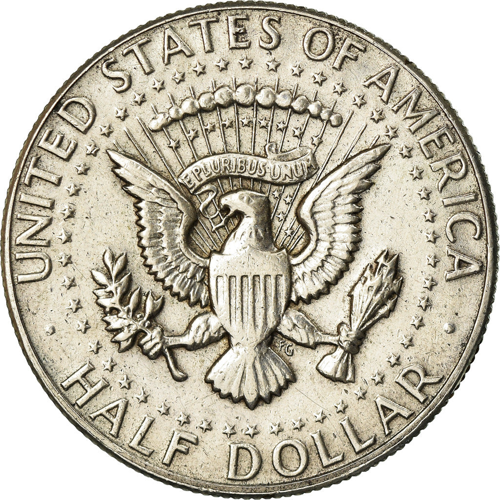 Coin, United States, Kennedy Half Dollar, Half Dollar, 1969, U.S. Mint, Denver