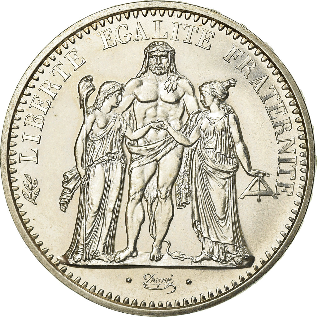 Coin, France, Hercule, 10 Francs, 1973, Paris, FDC, MS(65-70), Silver, KM:932