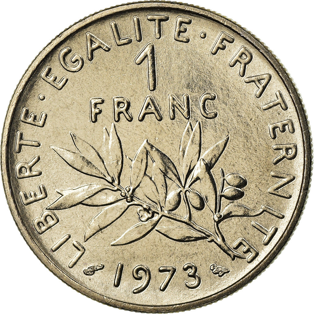Monnaie, France, Semeuse, Franc, 1973, Paris, FDC, FDC, Nickel, Gadoury:474