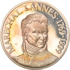 France, Medal, Napoléon Ier, Maréchal Lannes, History, 1976, MS(65-70), Silver