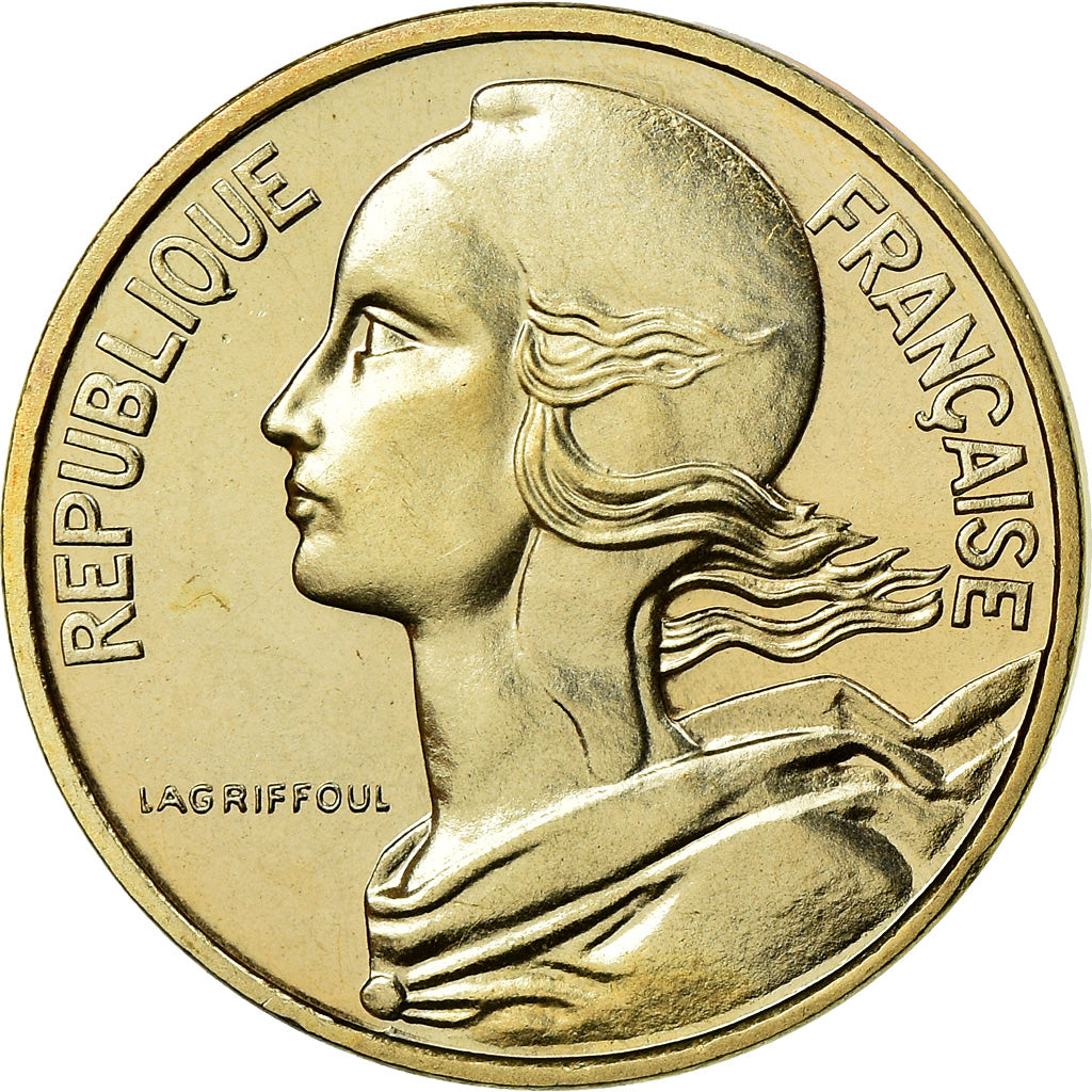 Munten, Frankrijk, Marianne, 10 Centimes, 1978, Paris, FDC, FDC