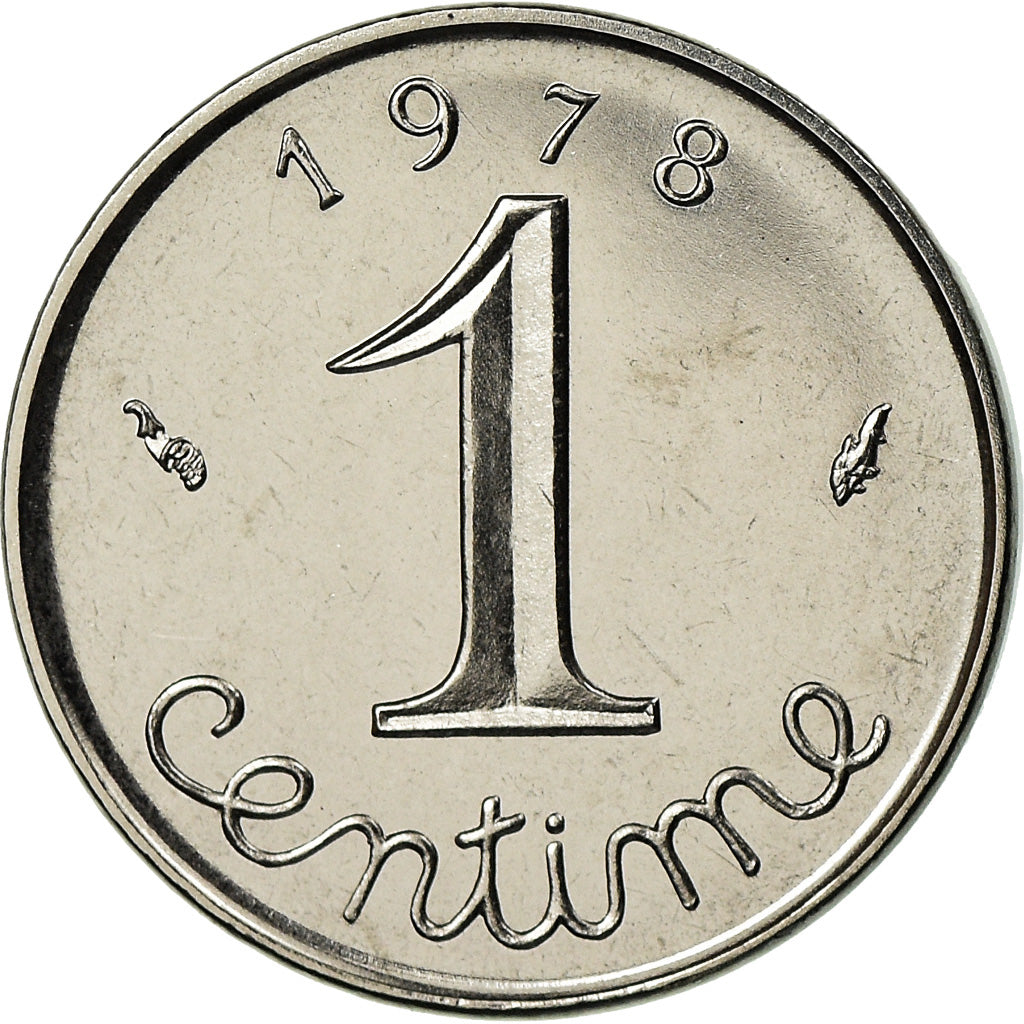 Moneda, Francia, Épi, Centime, 1978, Paris, FDC, FDC, Acero inoxidable, KM:928