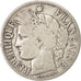 France, Cérès, 2 Francs, 1872, Paris, VF(20-25), Silver, KM:817.1, Gadoury:...