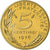Monnaie, France, Marianne, 5 Centimes, 1976, Paris, FDC, FDC, Aluminum-Bronze