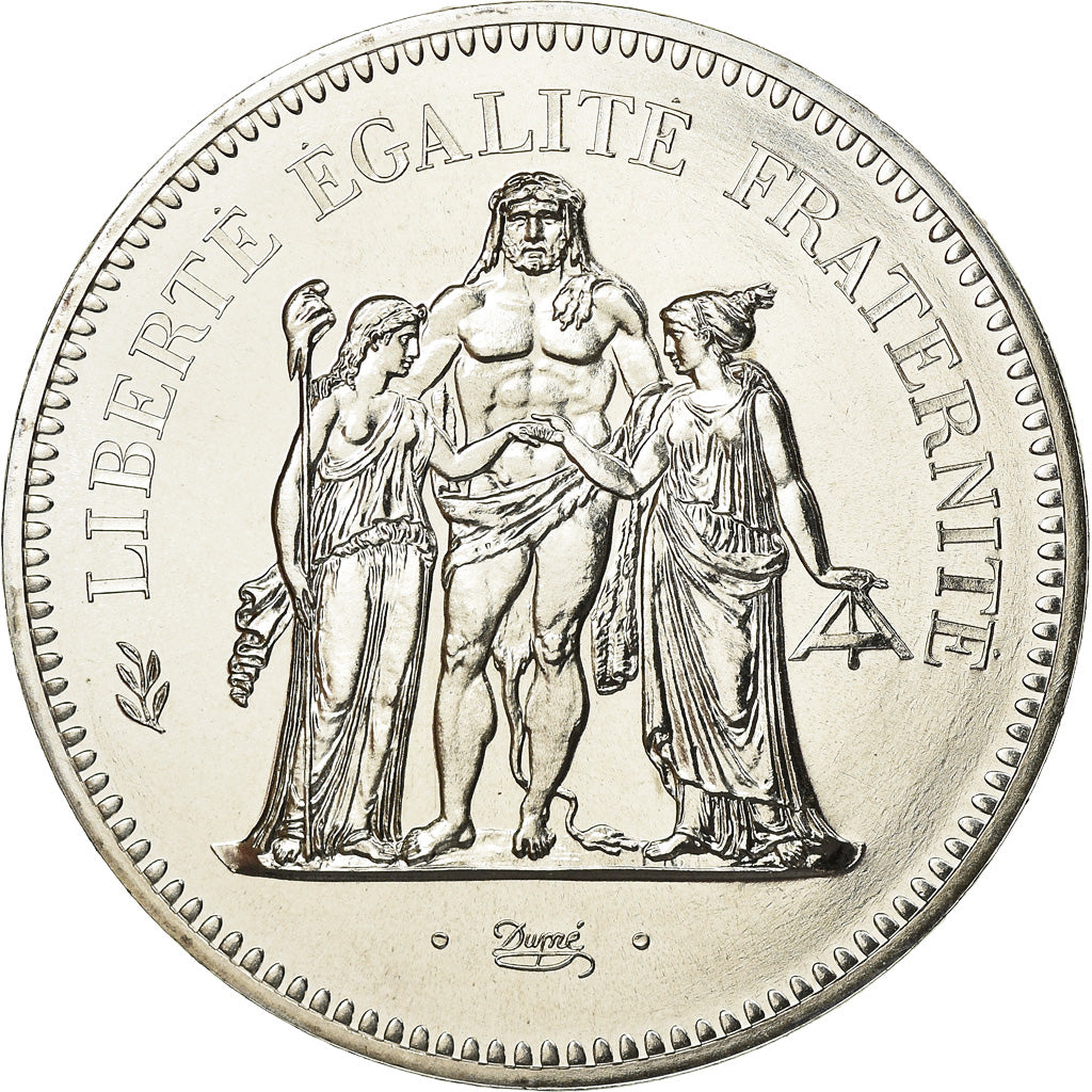 Monnaie, France, Hercule, 50 Francs, 1977, Paris, FDC, FDC, Argent, Gadoury:882