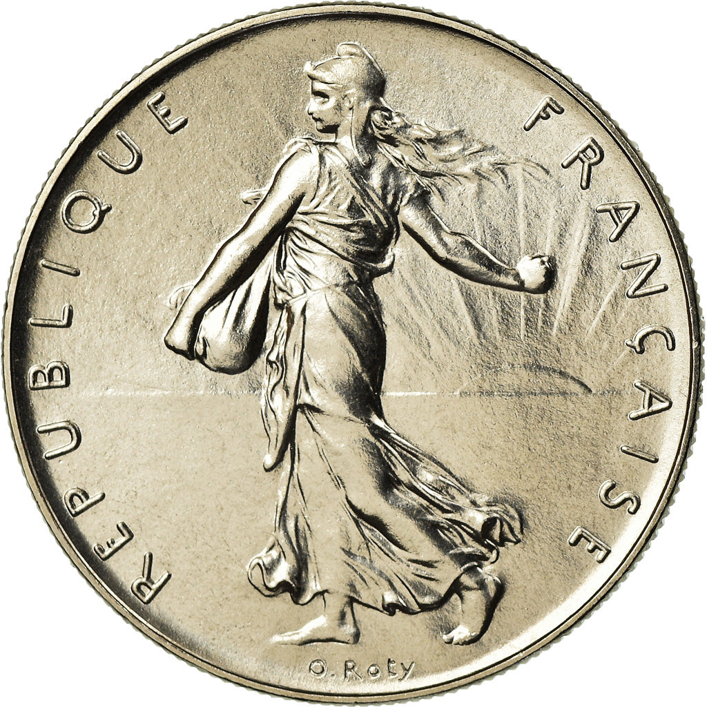 Monnaie, France, Semeuse, Franc, 1977, Paris, FDC, FDC, Nickel, Gadoury:474