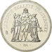 Coin, France, Hercule, 50 Francs, 1980, Paris, FDC, MS(65-70), Silver, KM:941.1