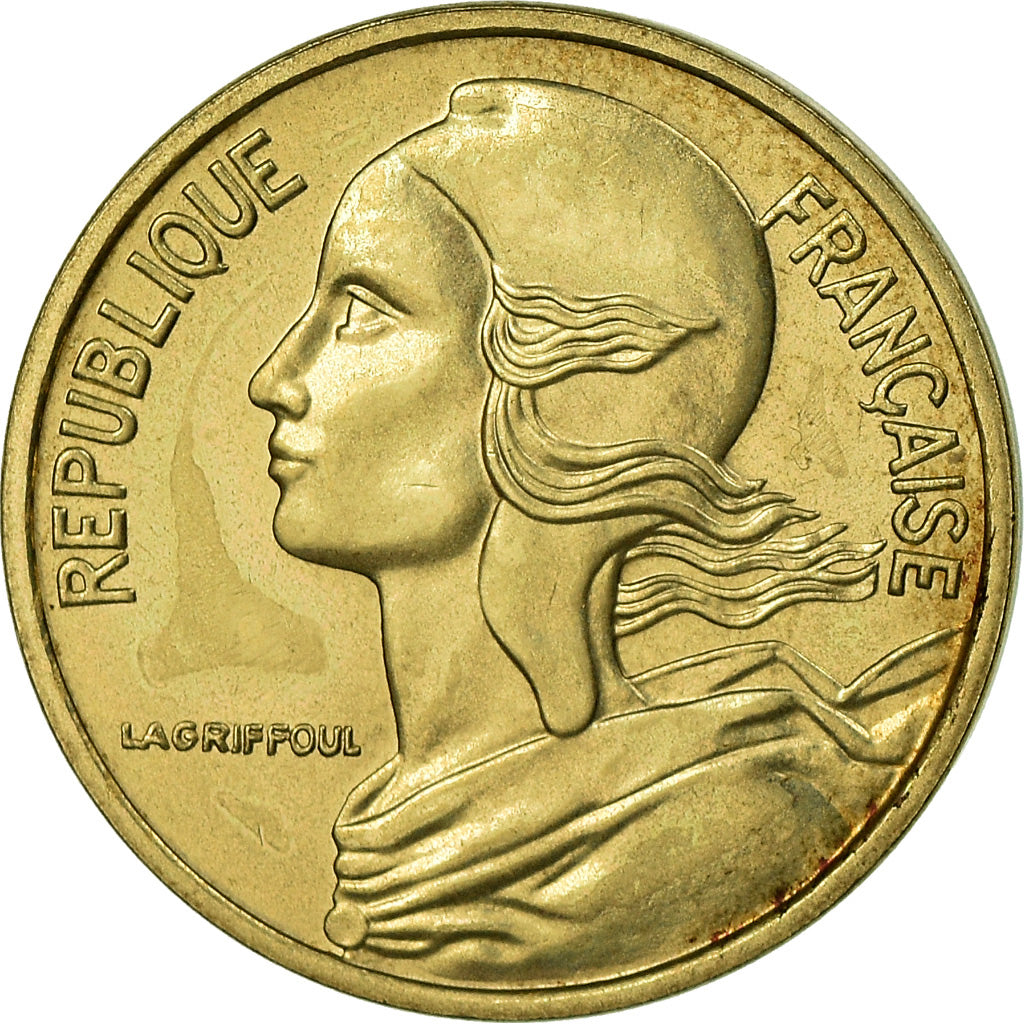 Moneta, Francja, Marianne, 5 Centimes, 1980, Paris, FDC, MS(65-70)