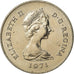 Moneta, Gibilterra, Elizabeth II, 25 New Pence, 1971, BB+, Rame-nichel, KM:5