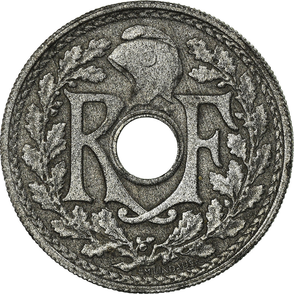 Moneda, Francia, Lindauer, 20 Centimes, 1945, Castelsarrasin, BC+, Cinc