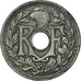 Moneda, Francia, Lindauer, 20 Centimes, 1945, Castelsarrasin, BC+, Cinc