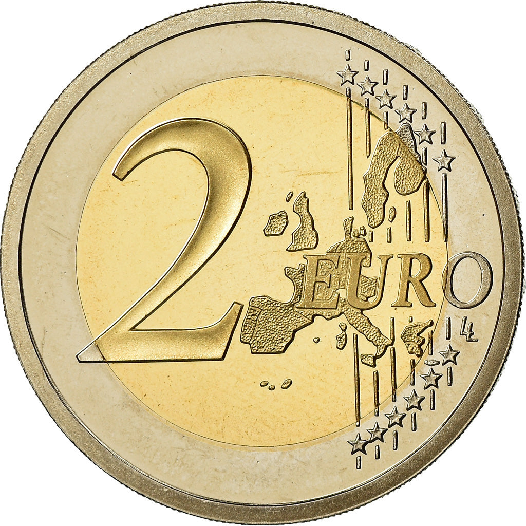 Francia, 2 Euro, 2002, BE, FDC, Bi-metallico, KM:1289