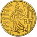 France, 50 Euro Cent, 2003, BE, MS(65-70), Brass, KM:1287