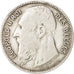 Belgio, Franc, 1909, MB+, Argento, KM:57.1