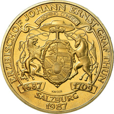 Coin, Austria, 20 Schilling, 1987, BE, MS(65-70), Copper-Aluminum-Nickel