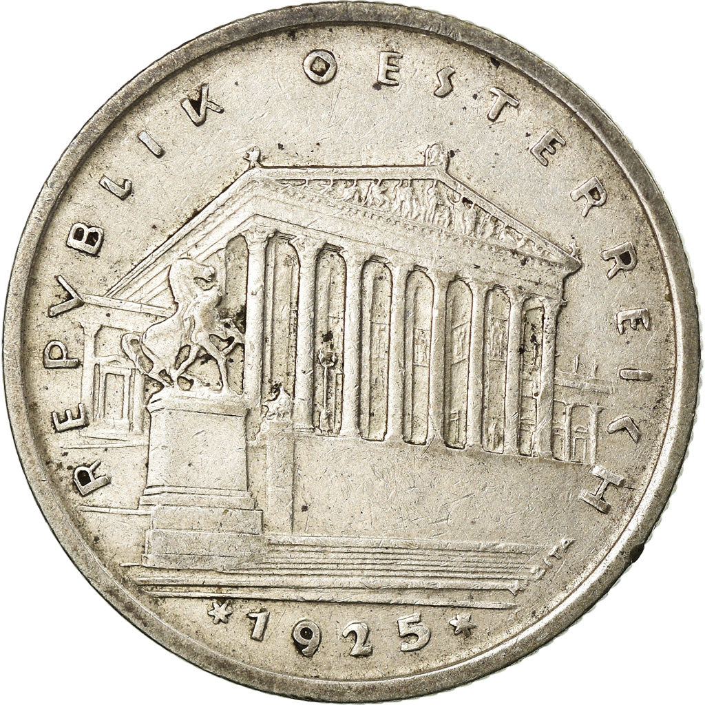 Münze, Österreich, Schilling, 1925, S+, Silber, KM:2840