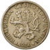 Coin, Czechoslovakia, Koruna, 1924, EF(40-45), Copper-nickel, KM:4