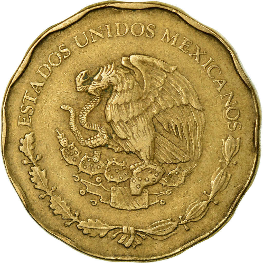 Münze, Mexiko, 50 Centavos, 1993, Mexico City, S+, Aluminum-Bronze, KM:549