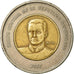 Munten, Dominicaanse Republiek, 10 Pesos, 2007, ZF, Bi-Metallic, KM:106