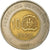 Moeda, República Dominicana, 10 Pesos, 2007, EF(40-45), Bimetálico, KM:106