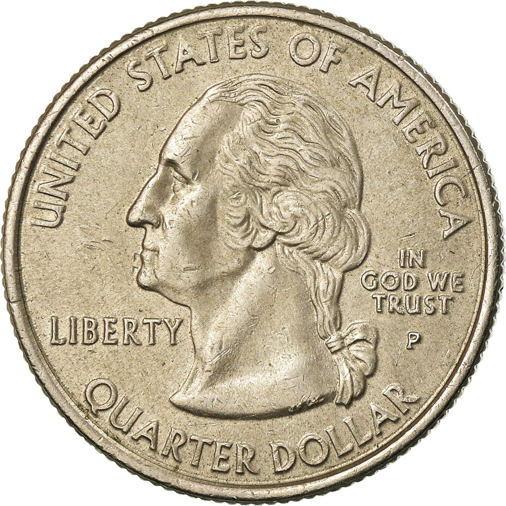 Moeda, Estados Unidos da América, Quarter, 2002, U.S. Mint, Philadelphia