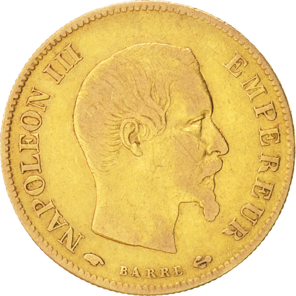 Frankreich, Napoleon III, Napoléon III, 10 Francs, 1860, Paris, VF(30-35), G...