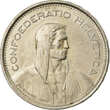 Coin, Switzerland, 5 Francs, 1974, Bern, EF(40-45), Copper-nickel, KM:40a.1