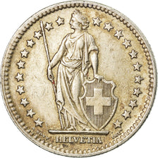 Coin, Switzerland, 2 Francs, 1944, EF(40-45), Silver, KM:21