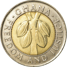 Coin, Ghana, 100 Cedis, 1999, EF(40-45), Bi-Metallic, KM:32